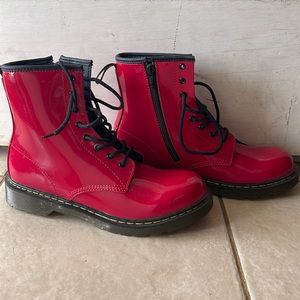 RED DOC MARTENS